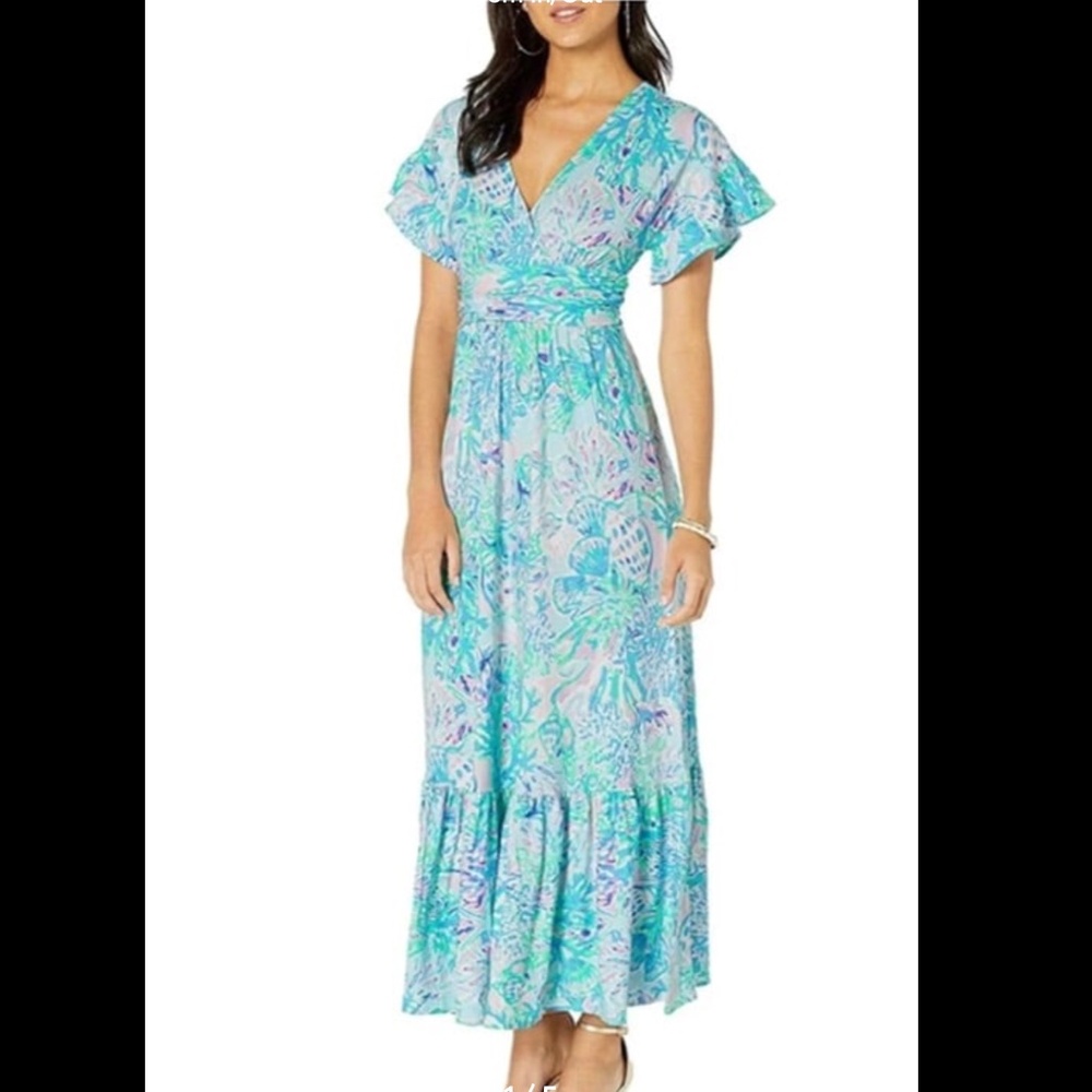 Lilly Pulitzer Jessi midi dress Sz M NWT - Picture 9 of 9